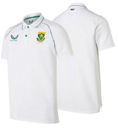 South Africa 2022 PERSONALISED Castore Test Cricket Shirt