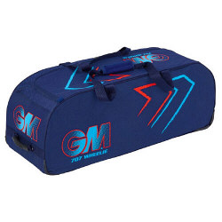Gunn & Moore 707 Wheelie Cricket Bag Blue/Red 2024