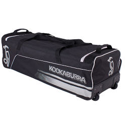 Kookaburra 4500 Wheelie Cricket Bag Black/Grey 2024