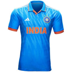 India adidas 2023 ODI Cricket Shirt - Snr