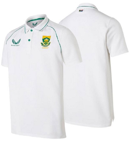 2022 Official Castore South Africa Cricket One Day Jersey / Shirt