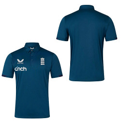 England Castore 2023 Cricket Training Polo Shirt - Snr