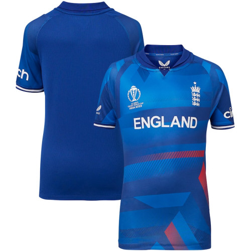 England Castore 2023 World Cup Cricket Shirt - Snr from ...