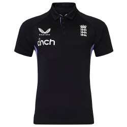 England Castore 2024 Cricket Presentation Polo Shirt - Snr