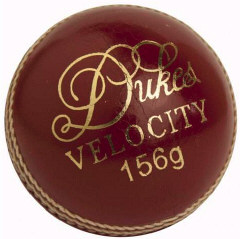 Dukes Velocity Cricket Ball - Red