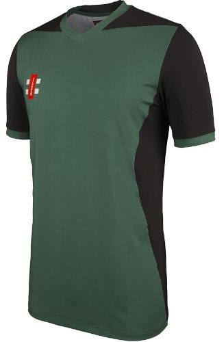 GN Pro Performance T20 Green Cricket Shirt Snr 