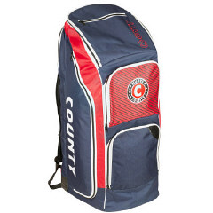 Hunts County Arca Duffle Cricket Bag 2023/24- Navy/Red