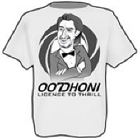 Dhoni 007 Licence to Thrill T Shirt