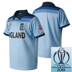 England New Balance 2019 World Cup Champions ODI Cricket Shirt -Snr