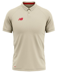 New Balance Short Sleeve Cricket Shirt - Jnr