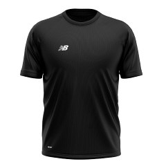 New Balance Cricket Training Shirt Black Jnr