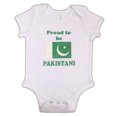 Proud to be a Pakistani Baby Vest